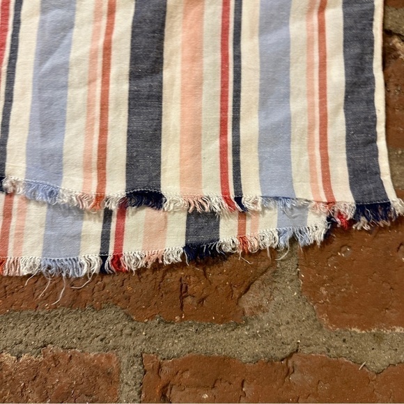 DREW Anthropologie striped Linen mix tank top size XS - Picture 3 of 15